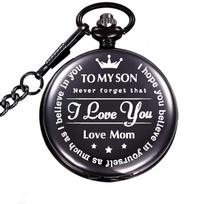 MY SON, Husband, GRANDPA Dad's Day Pocket Watch