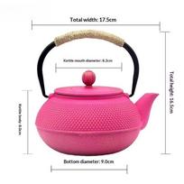 900ml Vintage Cast Iron Teapot  Kitchen Teaware Japanese Tea Kettle for Boiling Water Chinese Teapots Tea Ceremony Accessories