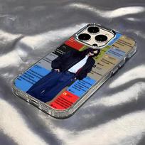 Billie Singer E-Eilish Phone Case For IPhone 17 Pro Max 16 15 14 Pro Max IPhone 13 Pro Max 11 Plus Transparent Cover iPhone 16e