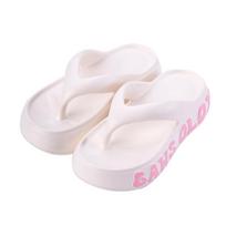 New summer flip-flops women's indoor and outdoor trend versatile non-slip thick-soled EVA beach shoes cool slippers 35-36 balta
