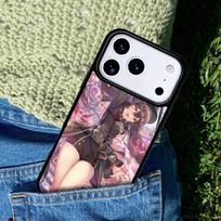 Hu Tao Genshin Impact Cartoon phone case cover Compatible with for IPhone 17air 16e 15 14 13 12 11Pro Max 17 Air iPhone 11 Pro Max