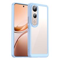 For Vivo V50 Lite Clear Case Vivo V50 Lite Cover Coque Fundas Hard Translucent Soft Edge Shockproof Phone Bumper Vivo V50 Lite vivo V50 Lite