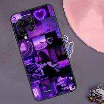 Purple aesthetic Case For Samsung Galaxy M13 M33 M53 M20 M30s M31s M12 M32 M52 M11 M21 M51 M14 M34 M54 M55 Samsung M31s
