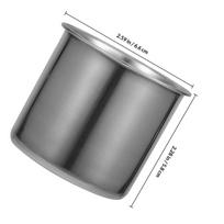 150Ml Stainless Steel Rice Cup Measuring Container for Kitchen Use Multi-Purpose Measuring Cup Household Food Storage Reliable