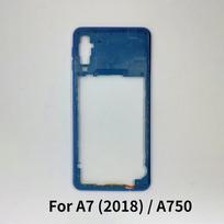 For Samsung A7 2018 A750 Middle Frame Housing Bezel With Side Button juoda