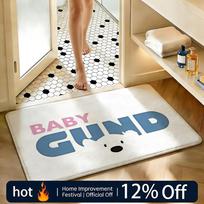Soft Absorbent Non-Slip Rug Brand GUND Floor Mat Home Decor Doormat Bedroom Floor Mat Shower Carpet 40x60cm