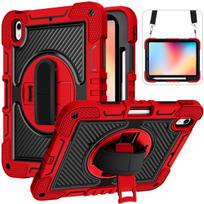 Heavy-Duty Case for IPad 11th 2025Compatible with IPad10th 2022 360° Rotatable Stanp Scratch-resistant Designd,anti-sli iPad 10th 11th