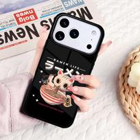 Ramen Cat Japanese Art Phone Case For IPhone 17 16e 15 14 13 12 11 Pro Max Air Mini Soft Protective Cover iPhone 14 Pro