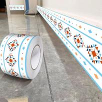 Fashion 10 Meter Wall Base Self Adhesive Anti-collision Skirting Line Thickened Soft Corner Line Living Room