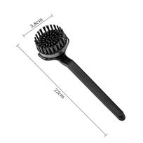 51-58MM Coffee Brewing Head Brush Round Head Barista Tool Espresso Machine Cleaning Brush Universal Coffee Machine Accessories