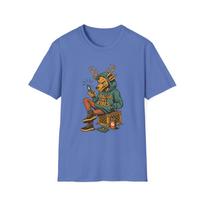 Unisex Softstyle T-Shirt Mens Womens Tees Top Lanky Reindeer Retro Hoodie Phone Holiday Christmas XL