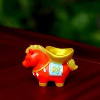 Creative Zodiac Pony Incense Burner Pony Shape Horse Year Indoor Incense Burner Resin New Year Ornamental Incense Stick Holder