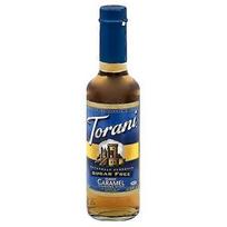 Torani Sugar Free Caramel Syrup ,12.7 Oz(Case Of 4)