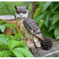 Owl Shape Statues Animal Birds Art Sculpture Resin Art&Craft Home Office Desktop Decoration juoda