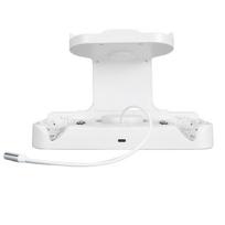 VR Charging Station USB C Fast Charging Multiple Prevention with 2 Rechargeable Batteries VR balta
