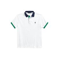 Polo Ralph Lauren SS22 Fitted Mesh Short Sleeve Polo Shirt Men tops White RL14819-100 XXL