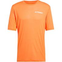 Adidas Terrex SS25 Xperior Outdoor Quick-Dry Cool Trail Running Crew Neck Short Sleeve T-Shirt Men Tops Half-Impact-Orange JN8136 S