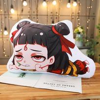 Chinese Animation Nezha Ao Bing Pillow Doll Nezha Doll Two-dimensional Pillow Nezha Devil Child Doll 45cm