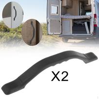 2x RV Grab Handle Grips, Entry Doors Assist Bar Trailer House Bars Door for Toilet
