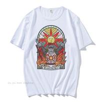 Men Dark Souls Church of the Sun T-Shirt Praise the Sun Youth Tees Cotton New Summer T Shirt Fashion Clothing Tshirts Overd#Color S juoda