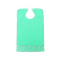 PVC , Oil Resistant, No Wash Adult Bib, Elderly Patient Dining Bib Towel L