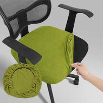 Spandex Elastic Office Chair Dustproof Cover Set Standard Size (Flexible Elastic) žolės žalia spalva