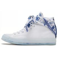 Zhang Yixing x Converse Chuck Taylor All Star 1970s Vintage Casual High Top Canvas Shoes Unisex White and Blue 36