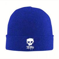 Zero Beanie Hats meme Bonnet Hats  Adult Vintage Hippie Skullies Beanies Spring Pattern Warm Caps