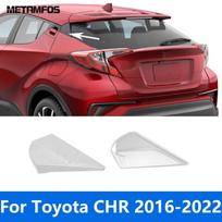 Galinio lango spoilerio šoninės sparno apdailos lipdukas Toyota CHR C-HR 2016- Chromuoti išorės aksesuarai Automobilio stilius