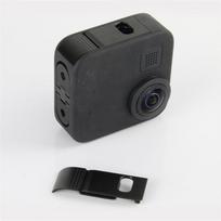 B03B-Gopro-MAX slankiojančio akumuliatoriaus šoninis dangtelis, apsaugantis nuo dulkių, nuimamas apsauginis kameros durelių dangtelis, įkrovimo dėklo prievadas juoda