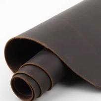 Crazy Horse Leather 2mm Coffee Color Head Layer Cowhide Leather Oil Wax Handmade DIY Leather Retro Leather Bag Hand Booklet 10x20cm ruda