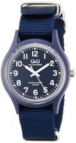 Analog Solar 10 ATM Water Nylon Navy [Citizen Q&Q] Watch, Resistant, Strap, E05A-003VK, Men's,