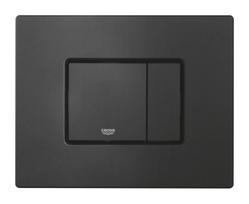 Nuleidimo mygtukas GROHE EVEN DUO, 156 x 197 mm, horizontalus/vertikalus, „phantom black“ juodos spa