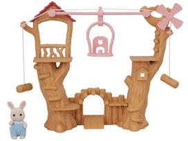 Sylvanian Families Family Trip Play Set Ropeway ST Mark Ages Sylvanian Epoch [Cute Set] (CO-64, Certified, 3+, Toy, Dollhouse, Families, Co., Ltd.)