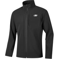 Skechers Basic Sports Series Outdoor Fitness Stand Collar Zip Long Sleeve Jacket Men jackets Carbon-Black P424M131-0018 2XL
