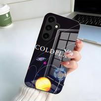 Coldplay Band Phone Case For Samsung S26 S25 Plus S20 S20 Plus S22 Ultra S23 FE S21 Plus S21 Ultra Glass Cover Samsung S25