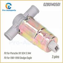 0280140501 Laisvos eigos oro reguliavimo vožtuvas Didelio stiprumo Porsche 928 911 924 944 pagrindui Aliuminio lydinio Automobilio dalies Priedai