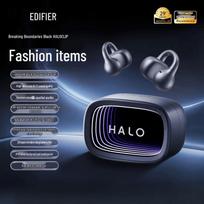 EDIFIER Halo Clip Open-Ear Bluetooth Earbuds with RGB