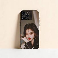 Ju Jingyi K- Kiku Phone Case For iPhone 17,16,15,14,13,12,11 Plus,Pro Max,XS,Soft Silicone Black Cover iPhone12PRO