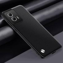 Luxury PU Leather Case For Motorola Moto G85 5G Back Cover Silicone Shockproof Full Protection Phone Case For Motorola S50 Neo Moto G85 matinė juoda spalva
