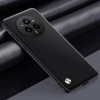Prabangus PU odos dėklas Realme 14 Pro Plus 5G telefonui, galinis dangtelis, matinis silikoninis, visiškos apsaugos dėklas Realme 14 Pro+ 14Pro telefonui For Realme 14 Pro matinė juoda spalva