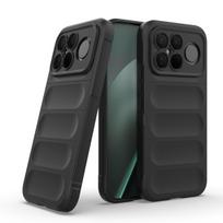 Neslystantis apsauginis silikoninis minkštas dėklas Xiaomi POCO F8 Ultra Pro Pocof8 5G POko F8 smūgiams atsparus Funda uždangalas Poco F8 Pro juoda