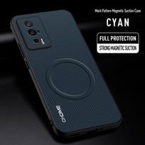 For Xiaomi Poco F5 Pro Case Luxury Car Magnetic Holder Phone Case For Redmi K60 Poco F5Pro 5G TPU Silicone Shockproof Back Cover For Poco F5 Pro mėlyna