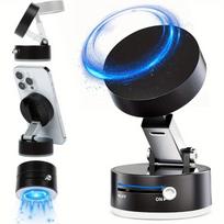 Adjustable & Rotatable Magnetic Phone Holder | Foldable Extendable Stand for Android iPhone, Fits All Smooth Surfaces juoda