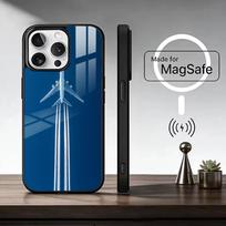 C-Concorde Air France Phone Case For iPhone17,16,15,14,13,12,11 Plus,Pro Max Magnetic For Magsafe Wireless Charging iPhone15PRO