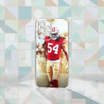 Fred Warner  Phone Case For Samsung S25,S24,S21,S22,S23,S30,Ultra,S20,Plus,Fe Transparent Cover Samsung S23ULTRA5G