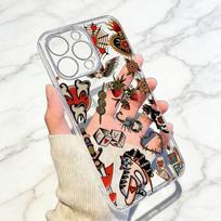 Old traditional W-wallpaper  Phone Case Transparent Silicone Soft For iPhone 17 16 15 14 13 12 11 Mini Pro Max Plus iPhone14Plus