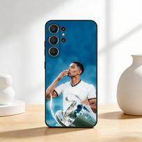 J-Jude Football B-Bellinghams Phone Case For Samsung S26,S25,24,23,22,30,21,10,9,Ultra,Plus,Lite,FE Soft Black Case Samsung S24Plus