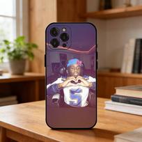 K-Kai C-Cenat Rapper Phone Case For iPhone17,16,15,14,13,12,Plus,Pro Max, 5G Others Soft Black Cover iPhone14Plus