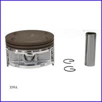 WO-Essential 79Mm Engine Piston Rings Setup Kit For Honda XR250 CBX250 XR300 CBX300 12100-KPF-900 sidabro pilka spalva